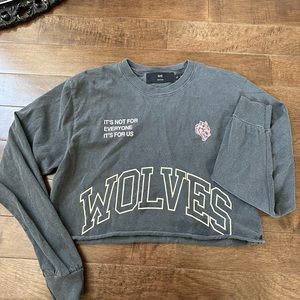 DARC SPORT SHE long sleeve crop top size small